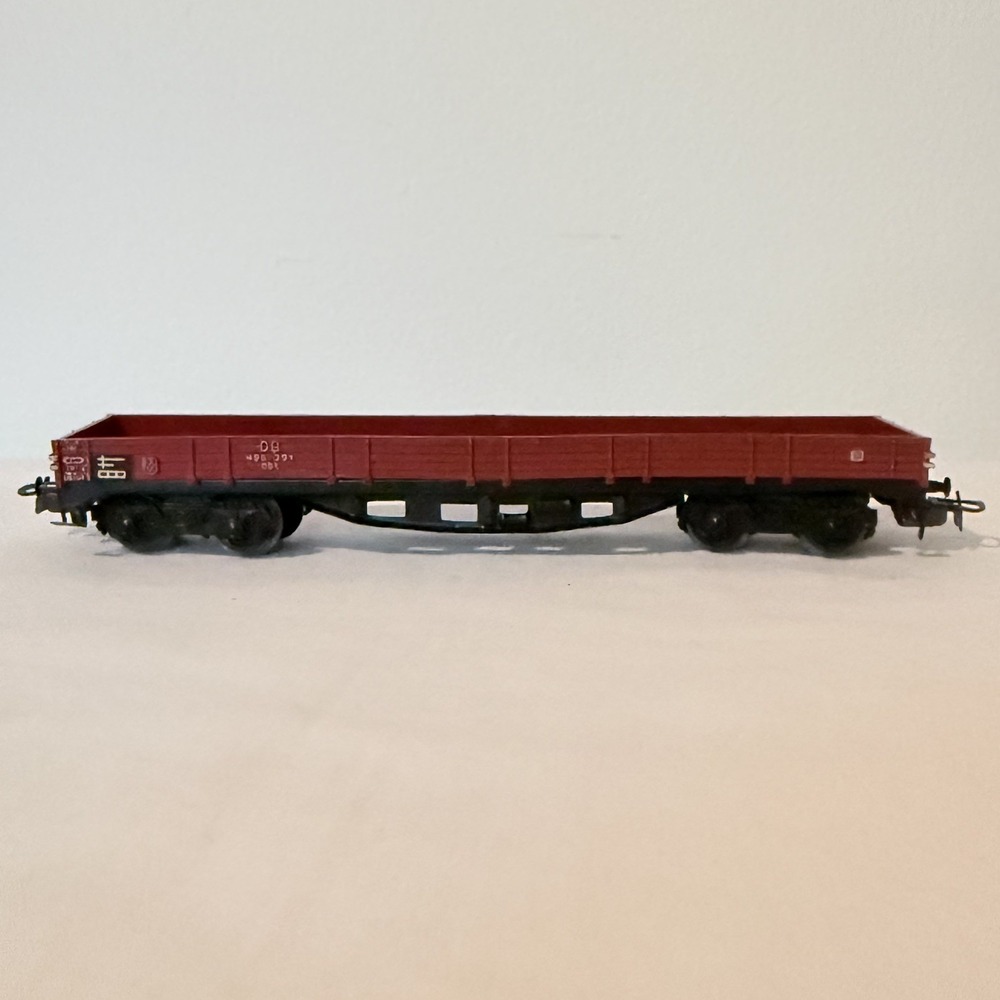 Marklin H0 4514 DB Low Sided Bogie Flat Goods Wagon Train Car